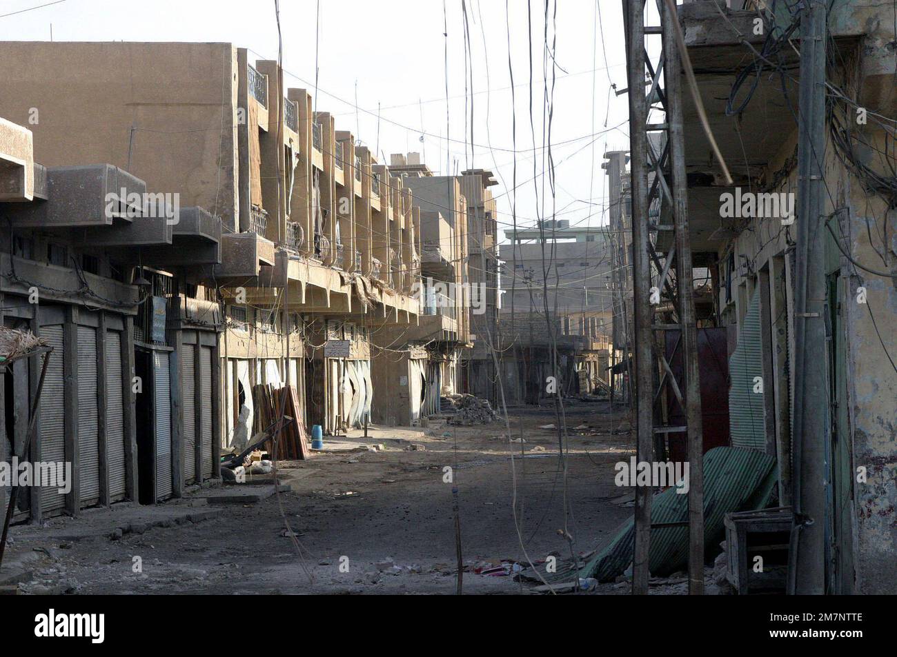 041112-M-0173F-013. Base: Fallujah State: Al Anbar Country: Iraq (IRQ) Stock Photo