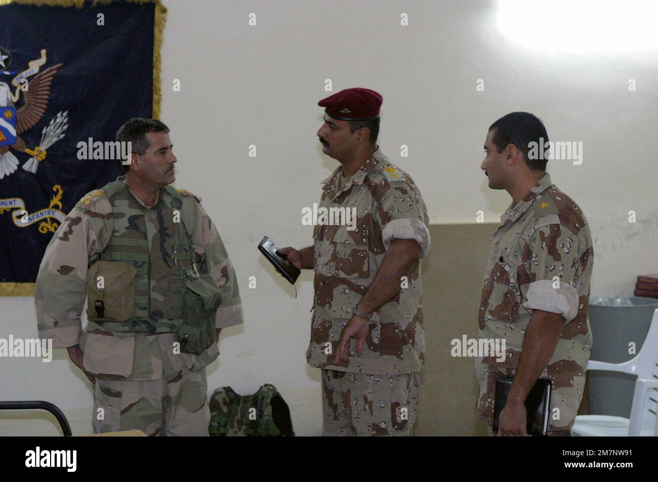 041113-M-0173F-012. Base: Fallujah State: Al Anbar Country: Iraq (IRQ) Stock Photo