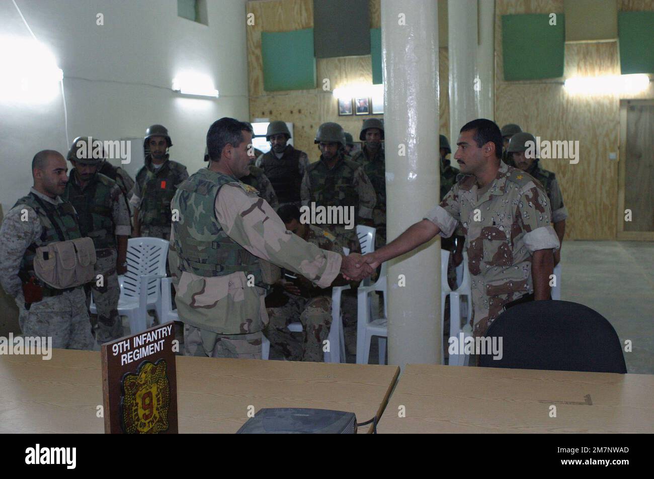041113-M-0173F-008. Base: Fallujah State: Al Anbar Country: Iraq (IRQ) Stock Photo
