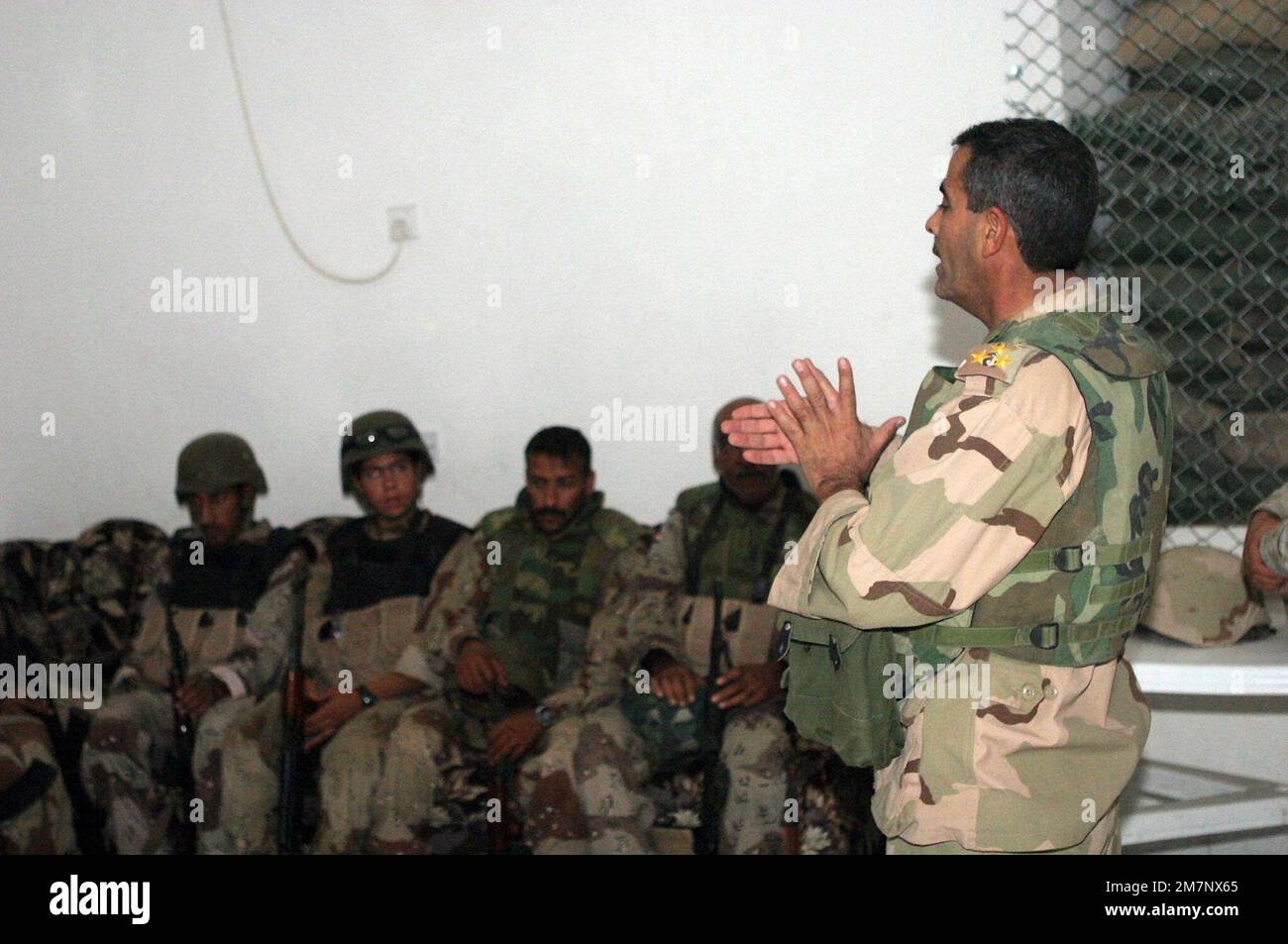 041113-M-0173F-006. Base: Fallujah State: Al Anbar Country: Iraq (IRQ) Stock Photo