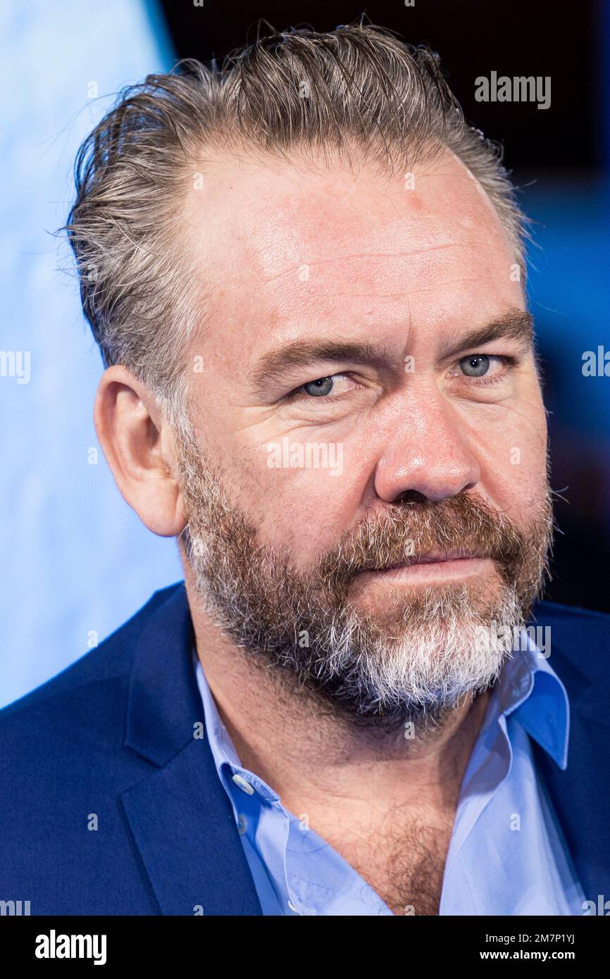 Brendan Cowell poses for photographers upon arrival at the World premiere of the film 
