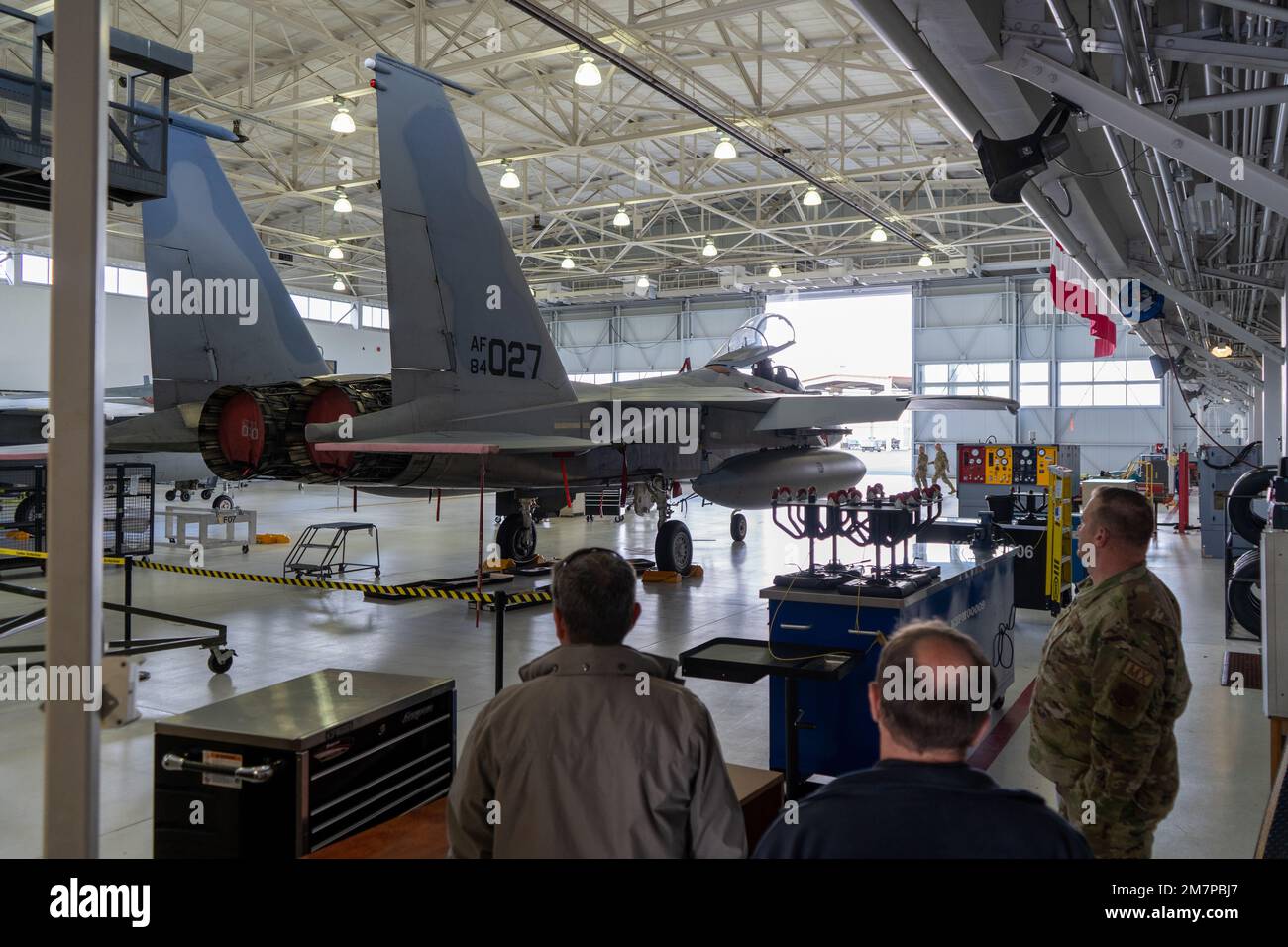 Portland Ang Logo Representatives from The Boeing Company tour Portland Air National ...