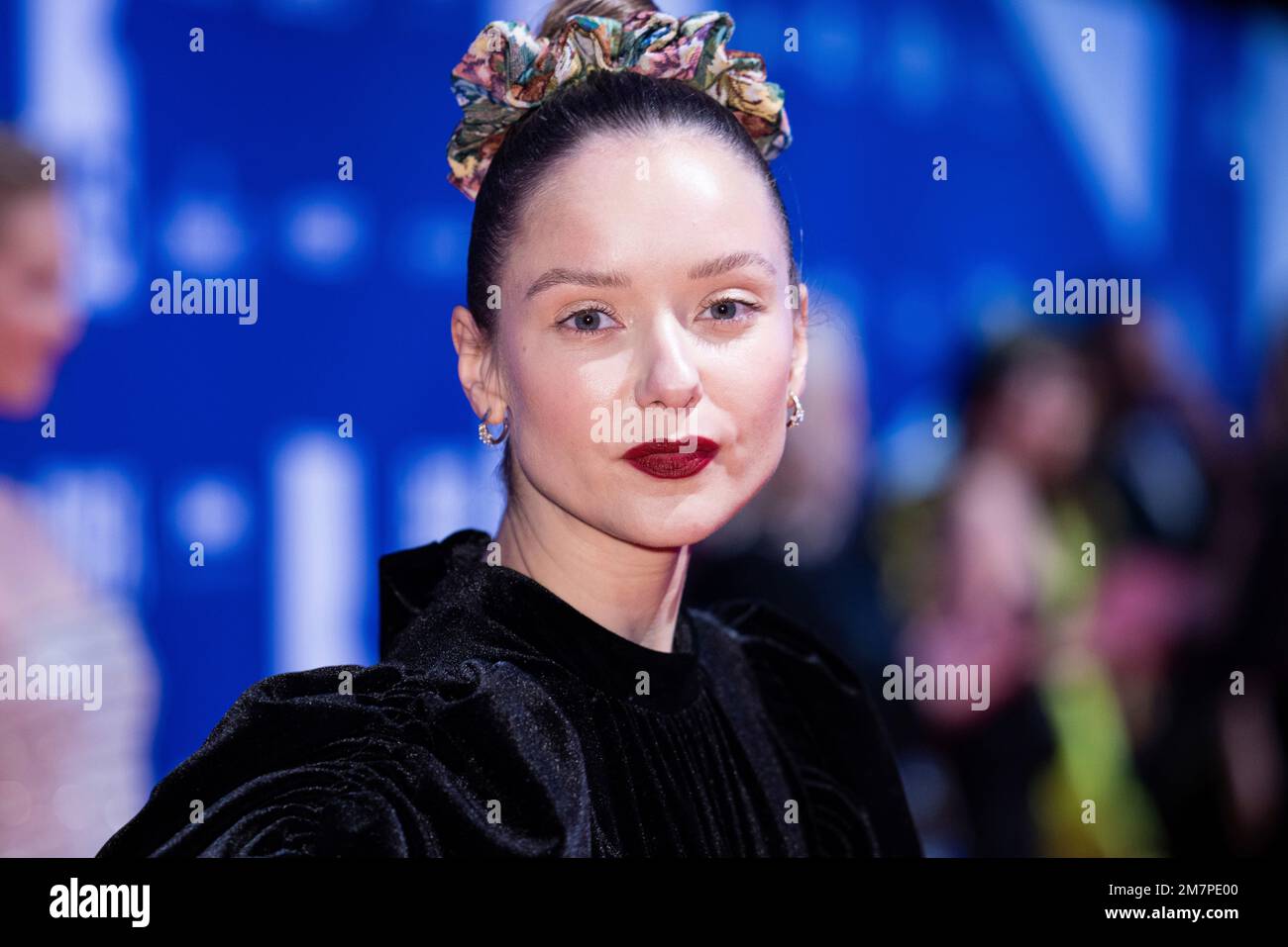 Alexandra Dowling poses for photographers upon arrival for 'The British ...