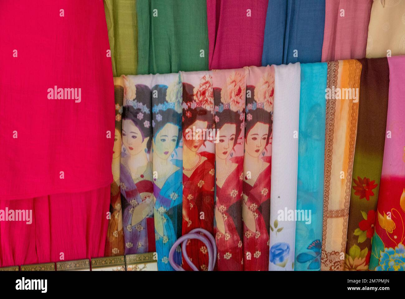 Zhongxian,Yangtze River,  Chongqing, China Stock Photo