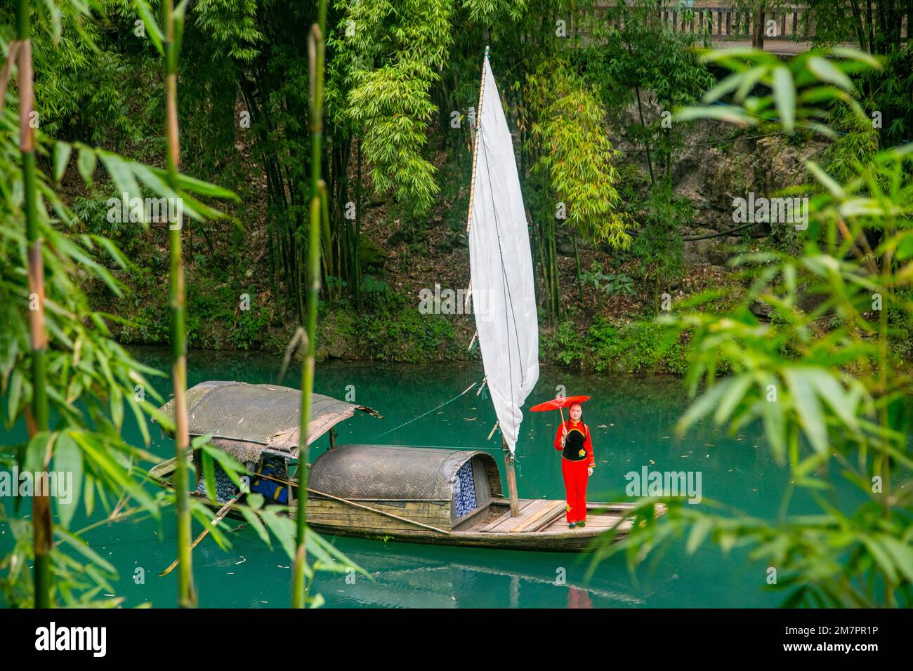 Shennong Stream, Hubei Province, Yangtze River, China Stock Photo