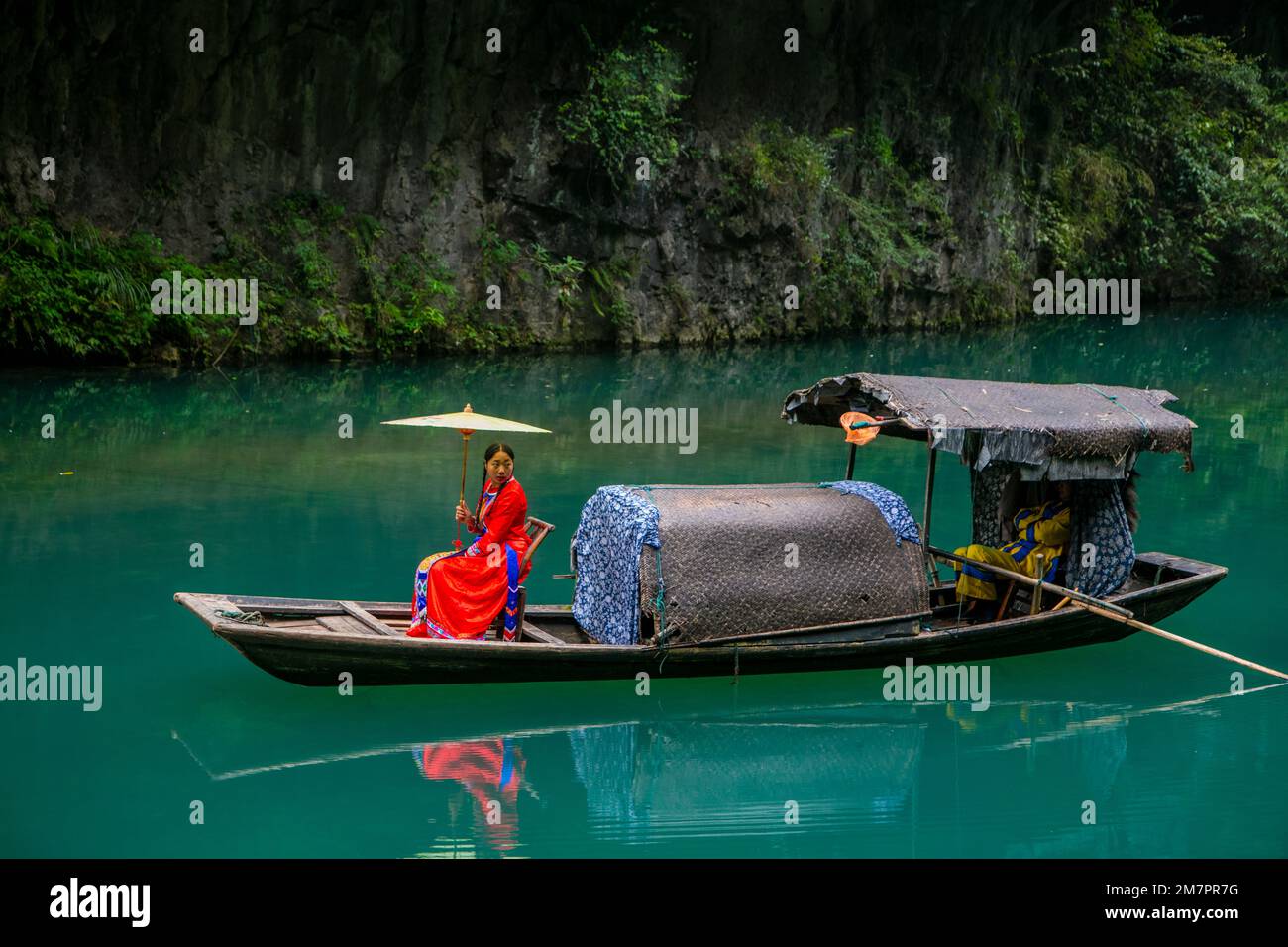 Shennong Stream, Hubei Province, Yangtze River, China Stock Photo