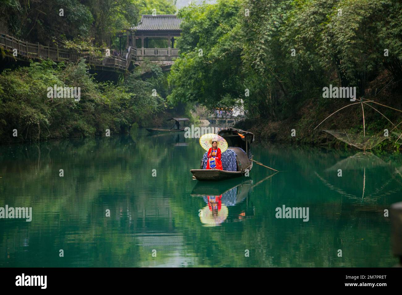 Shennong Stream, Hubei Province, Yangtze River, China Stock Photo