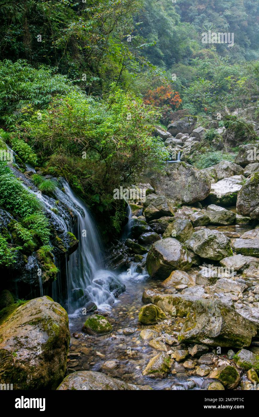 Shennong Stream, Hubei Province, Yangtze River, China Stock Photo