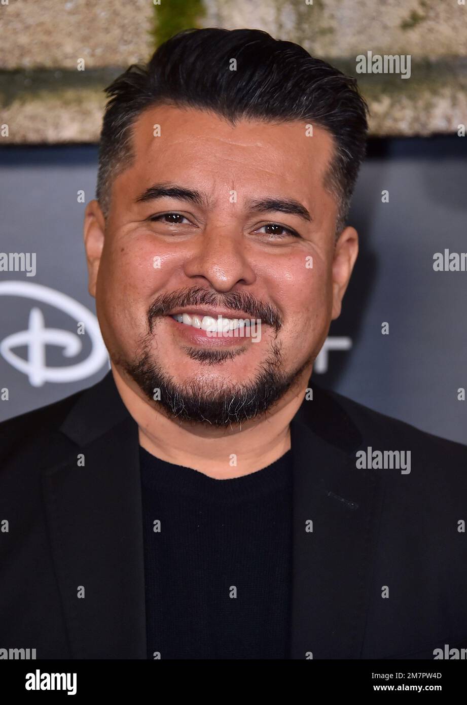 Jacob Vargas arrives at a red carpet event for 