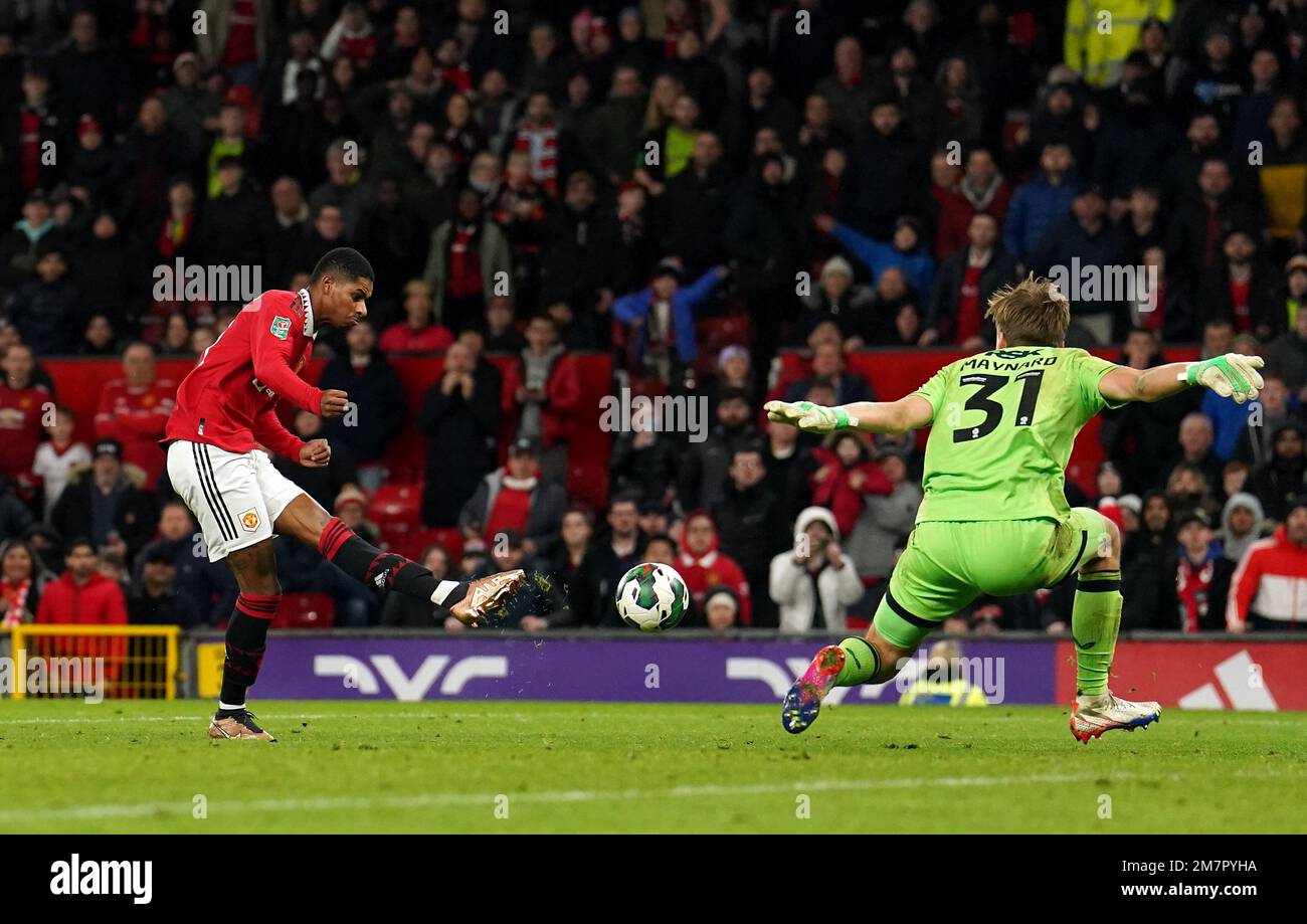 Marcus Rashford Side Marcus rashford january 10 2023 hi-res stock photography and images - Alamy