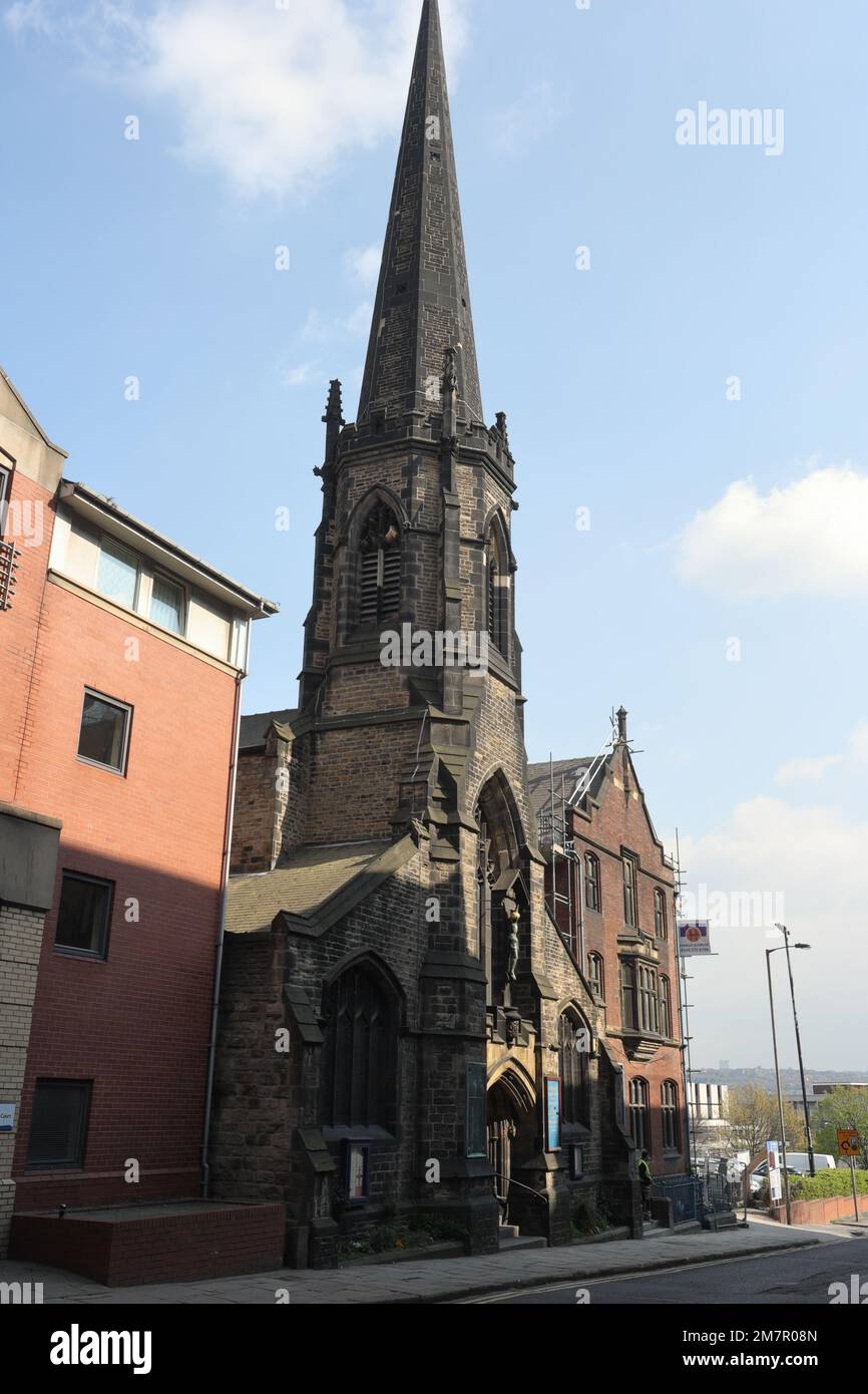 St Matthews church, Carver street, Sheffield, England, UK Stock Photo