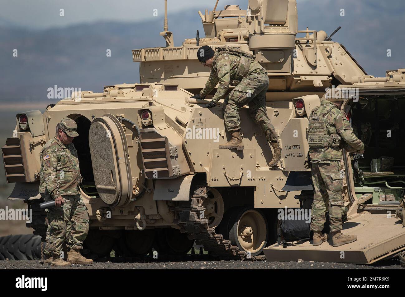 The 116th Cavalry Brigade Combat Team of the Idaho Army National Guard ...