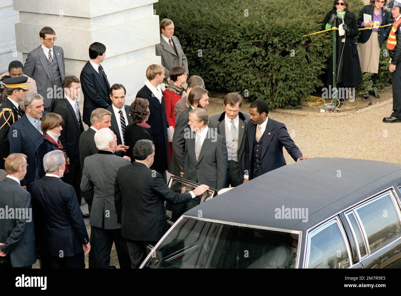 Former President Jimmy Carter and former Vice President Walter Mondale ...