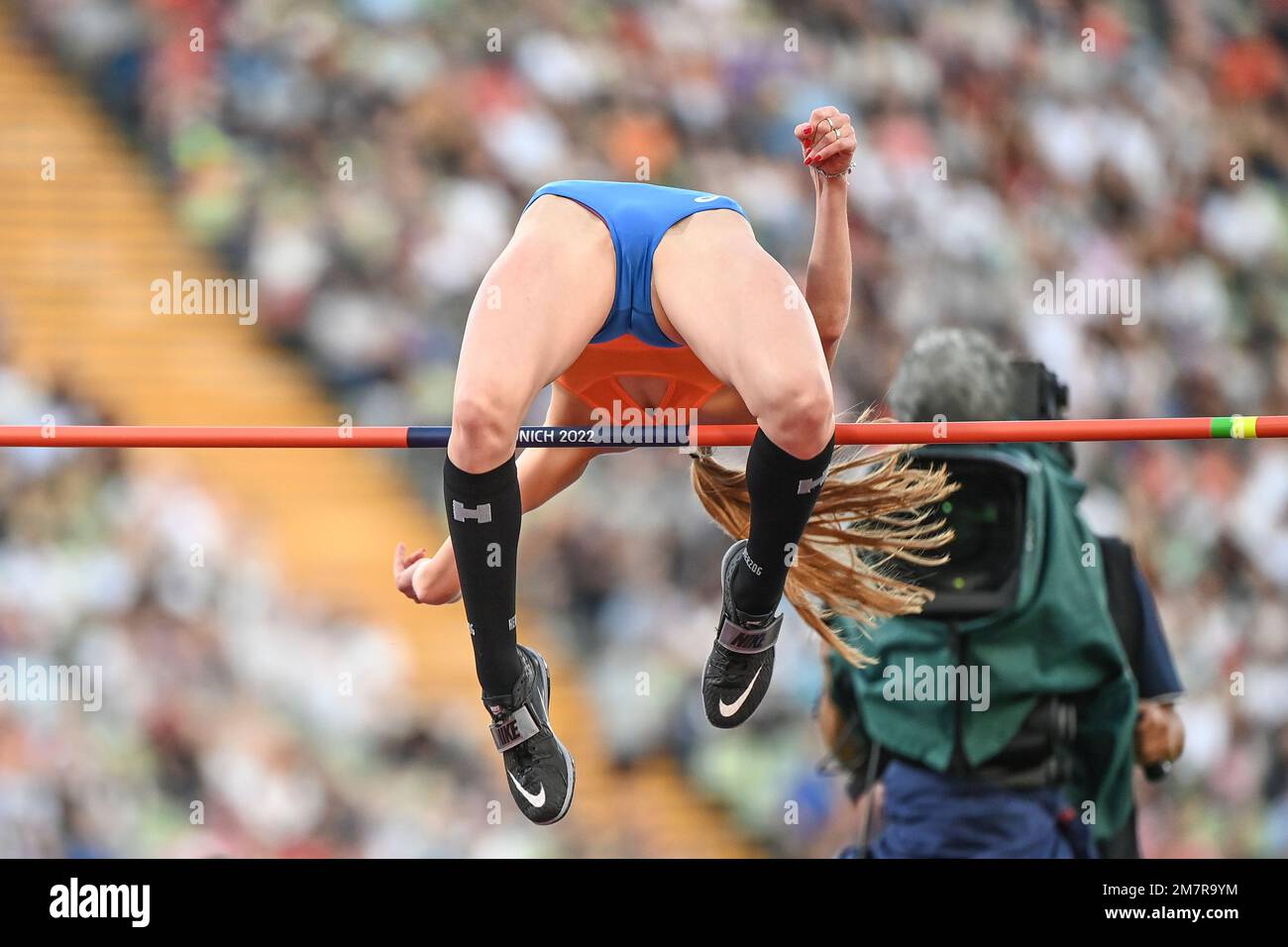 Britt Weerman High Jump women. European Championships