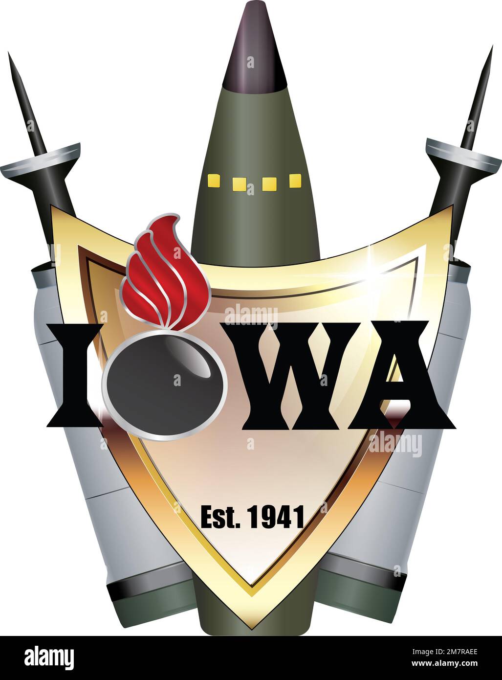 Iowa Army Ammunition Plant jpg logo Stock Photo Alamy