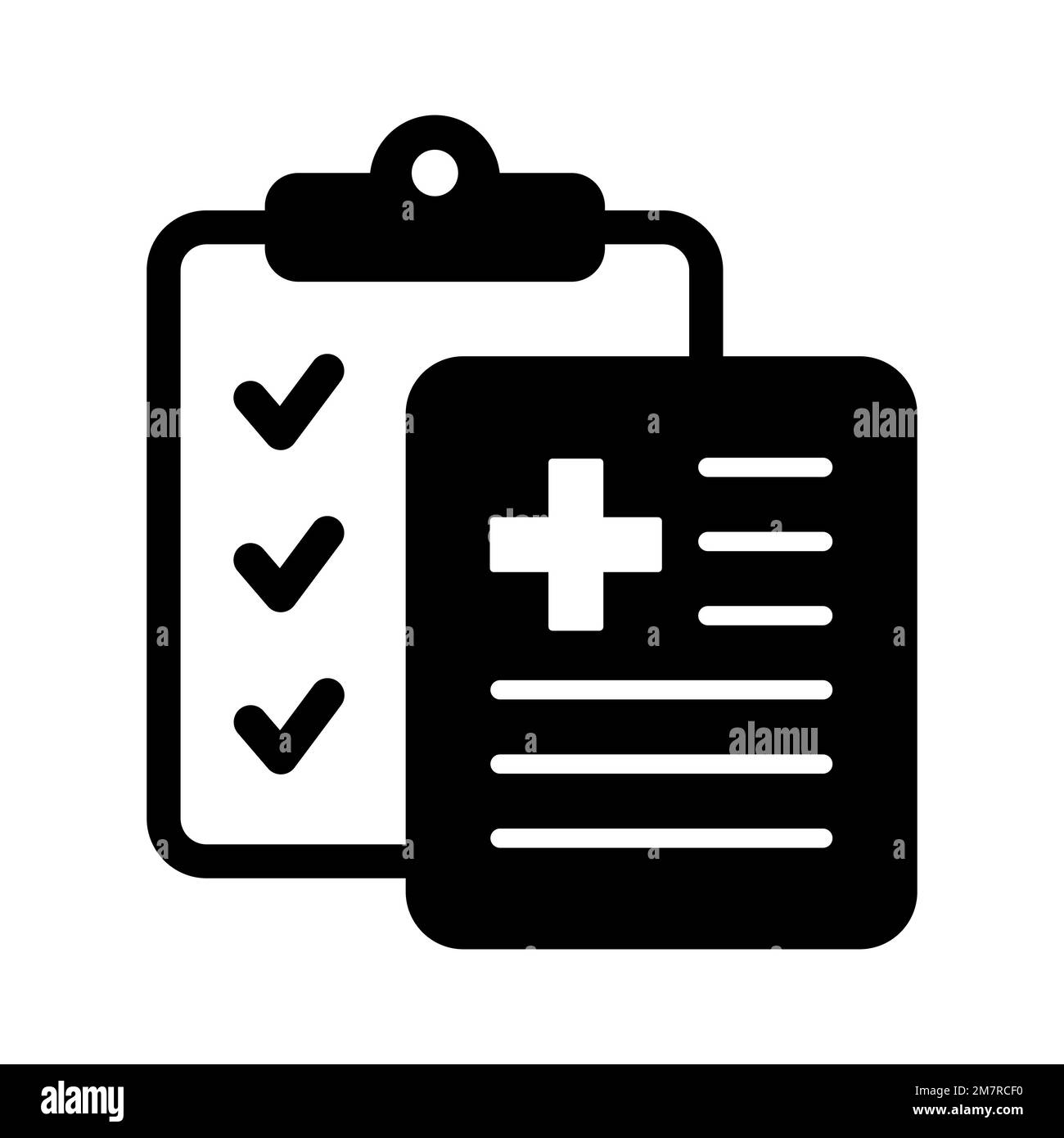 Medical card icon. Medical insurance sign. Medical record. Medical diagnosis. Health care