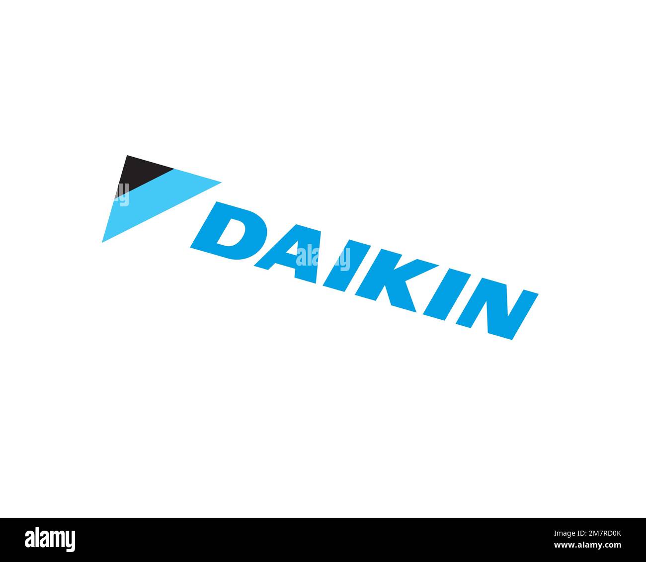 Daikin, rotated logo, white background B Stock Photo Alamy