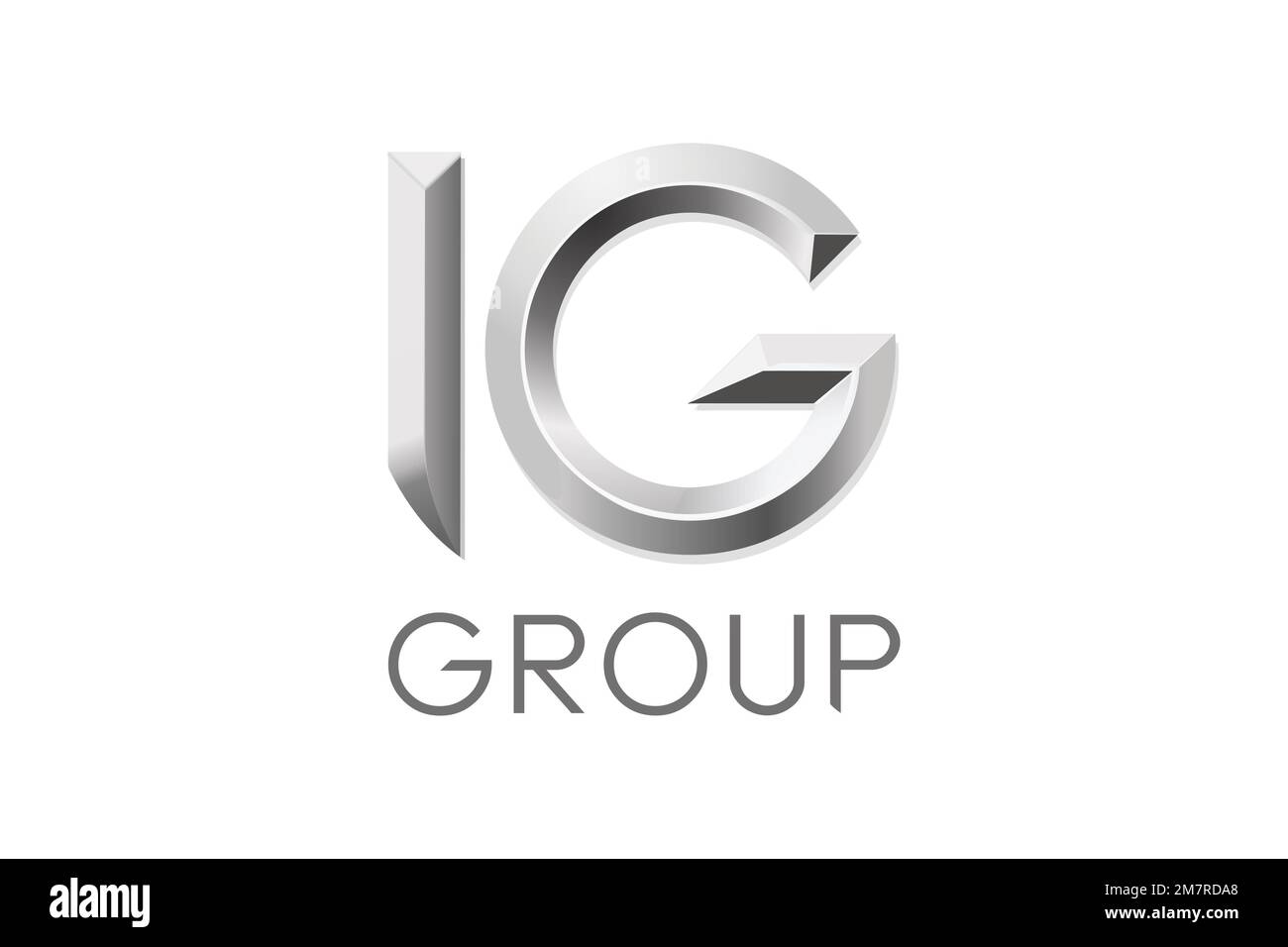 IG Group, Logo, White background Stock Photo - Alamy