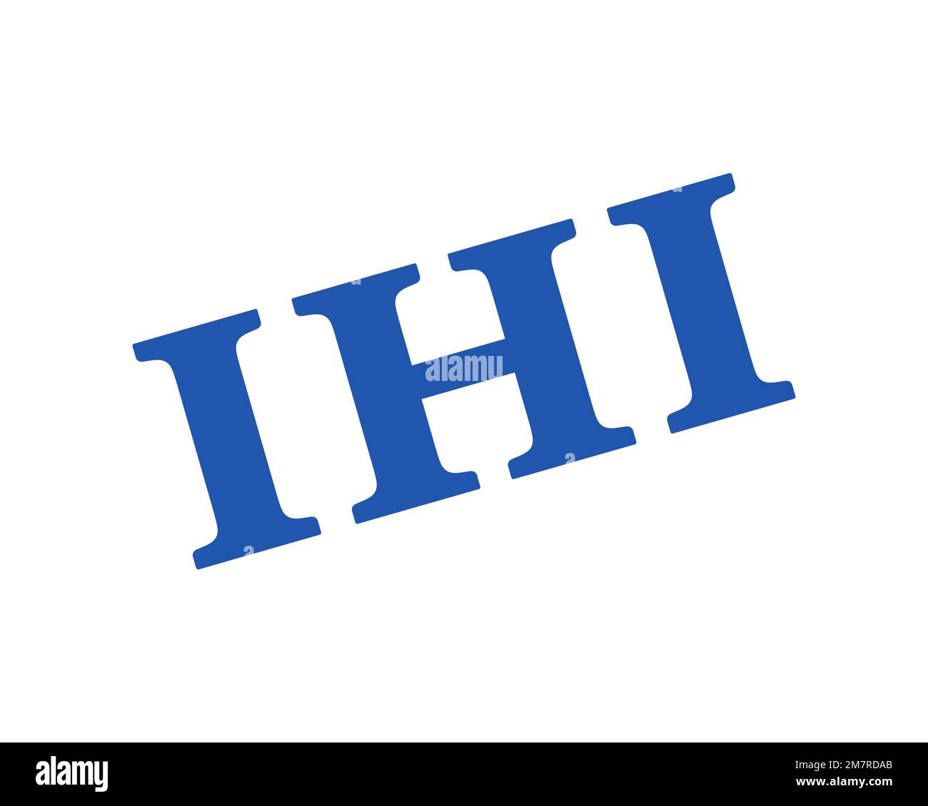 IHI Corporation, Rotated Logo, White Background Stock Photo - Alamy 
