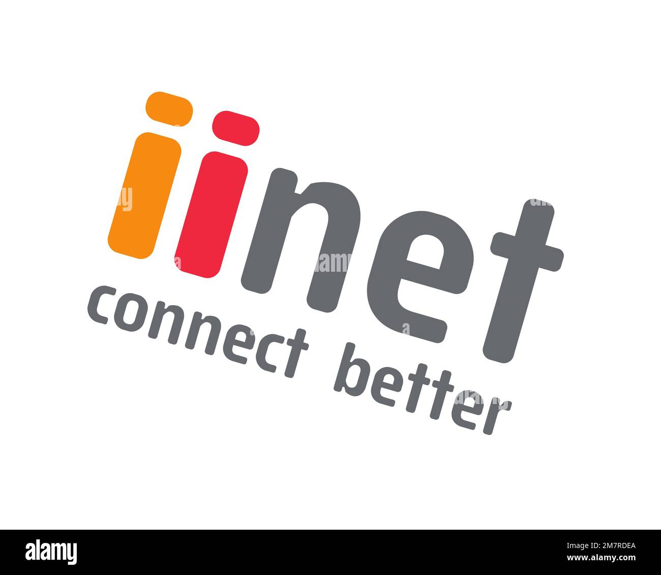 rotated logo, white background B Stock Photo Alamy