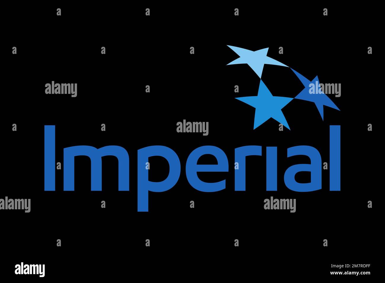 Imperial Oil, Logo, Black background Stock Photo Alamy