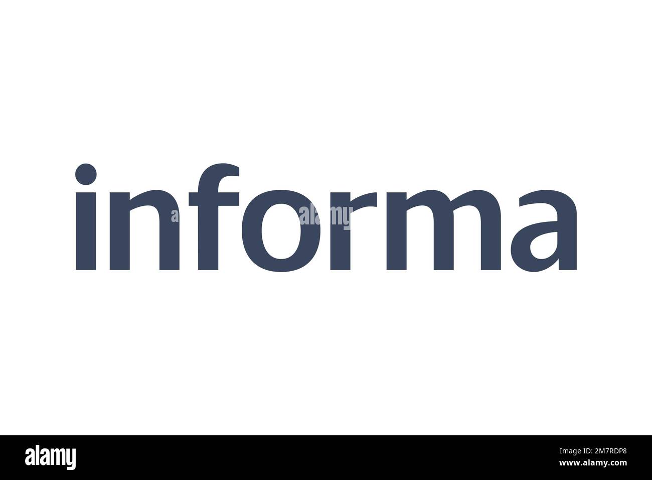 Informa, Logo, White background Stock Photo - Alamy