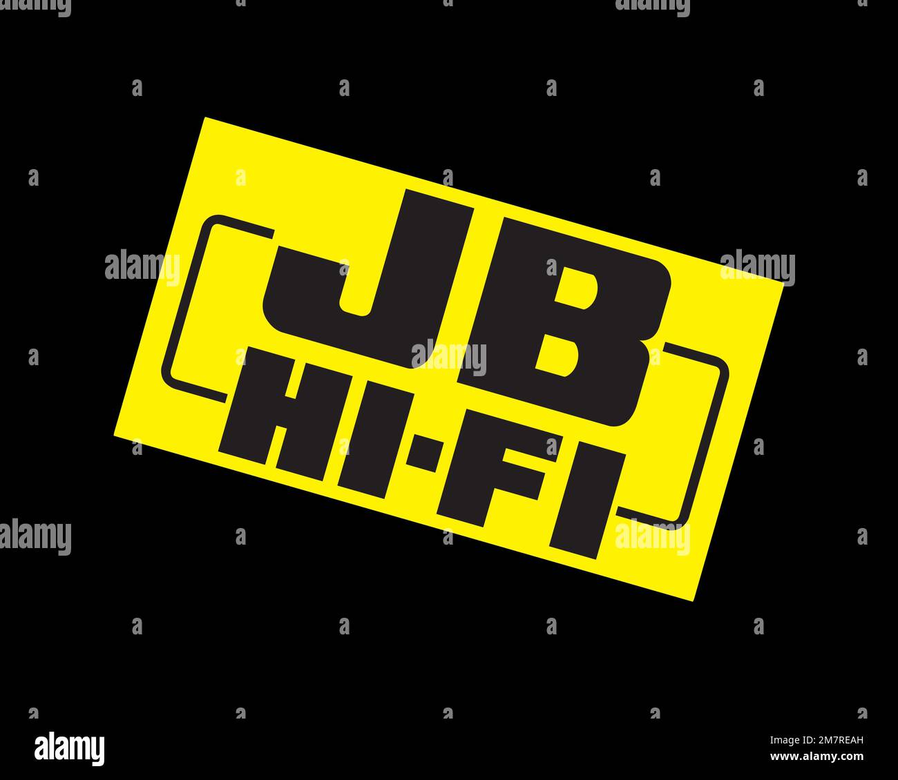 jb-hi-fi-rotated-logo-black-background-b-stock-photo-alamy