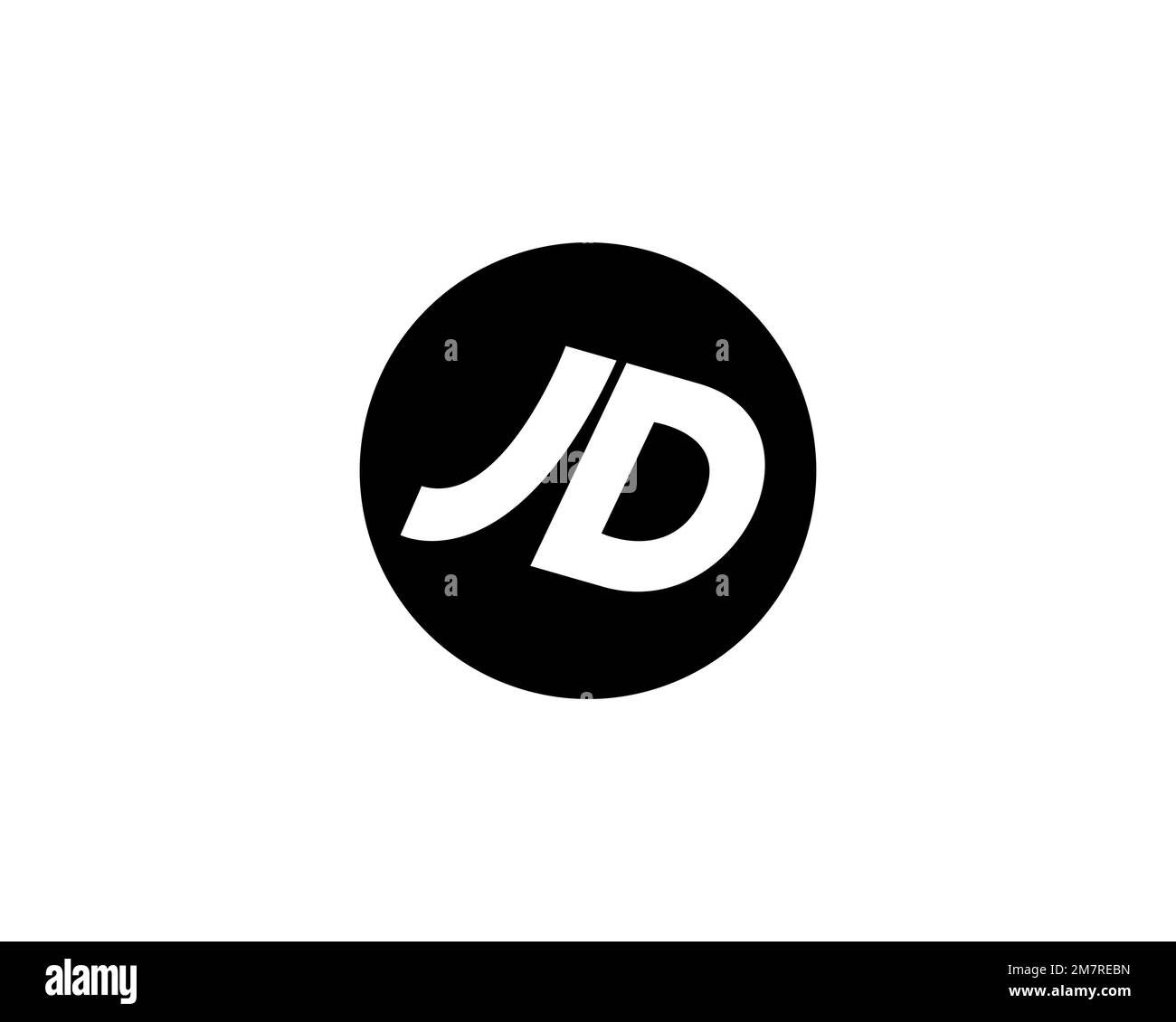 JD Sports, rotated logo, white background B Stock Photo Alamy