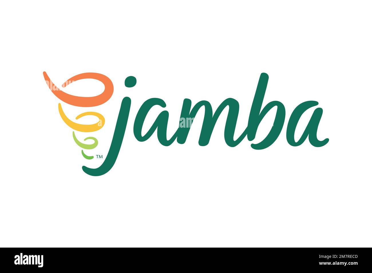 Jamba Juice, Logo, White background Stock Photo Alamy