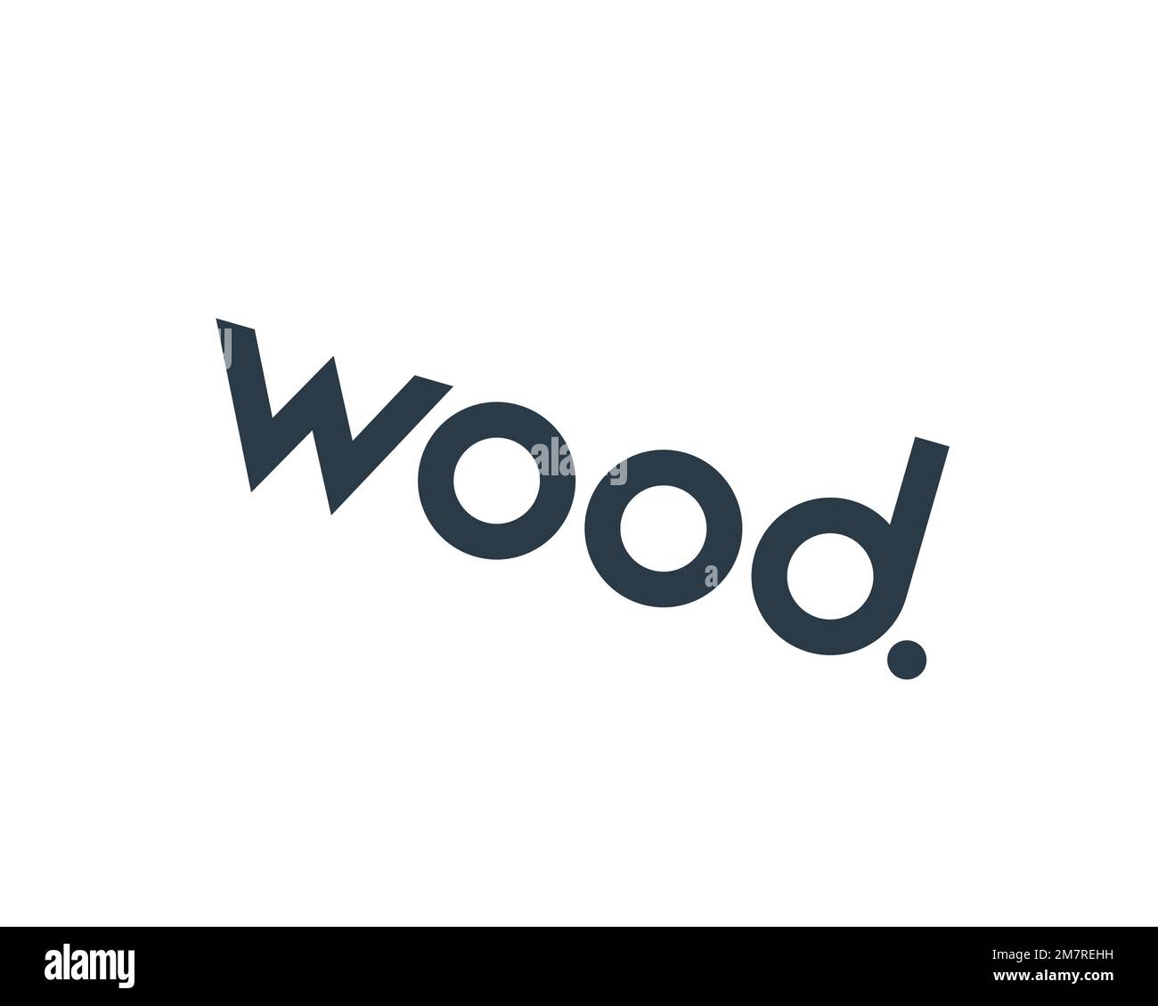 John Wood Group, rotated logo, white background B Stock Photo Alamy