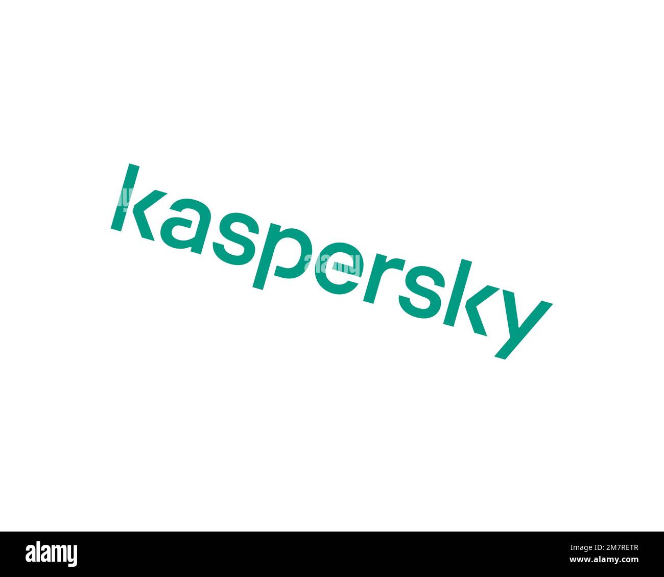 Kaspersky Lab, rotated logo, white background B Stock Photo - Alamy