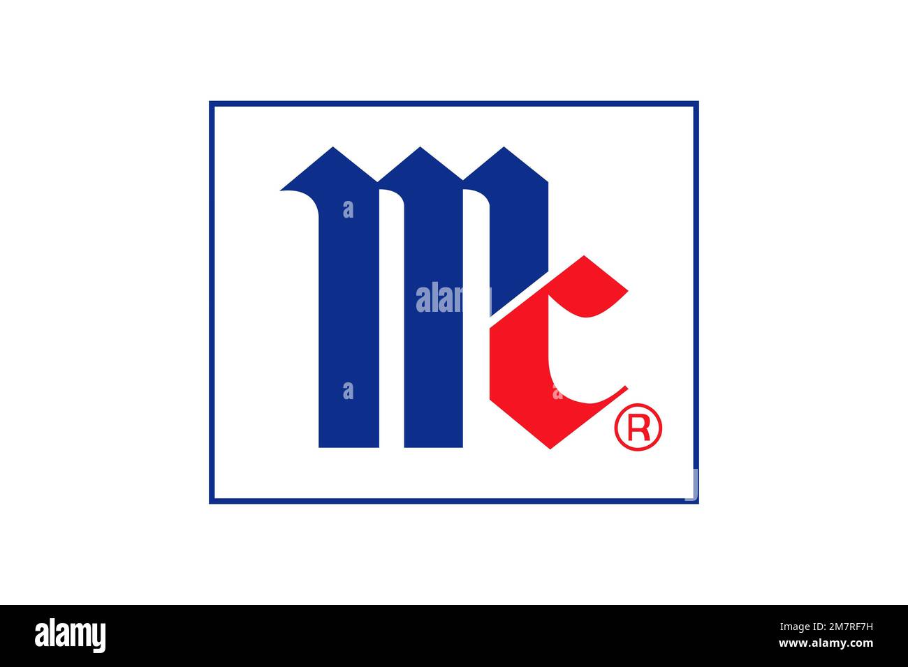 McCormick & Company, Logo, White Background Stock Photo Alamy
