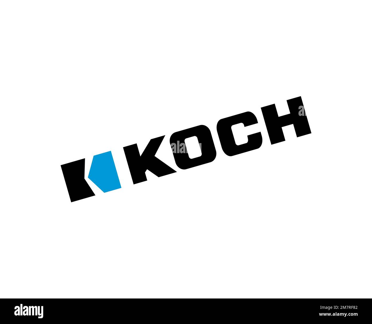 Koch Industries, rotated logo, white background Stock Photo Alamy