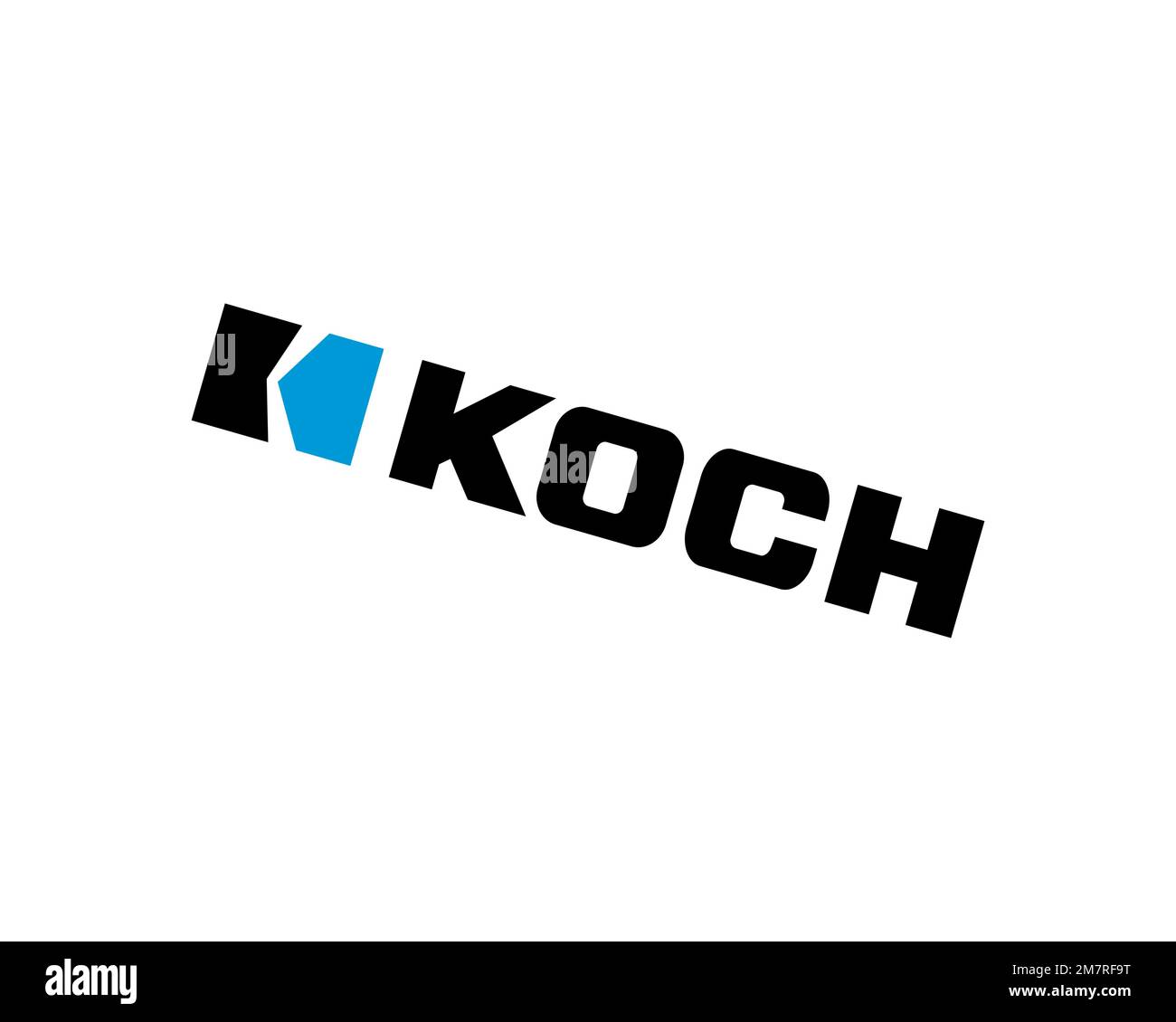 Koch Industries, rotated logo, white background B Stock Photo - Alamy