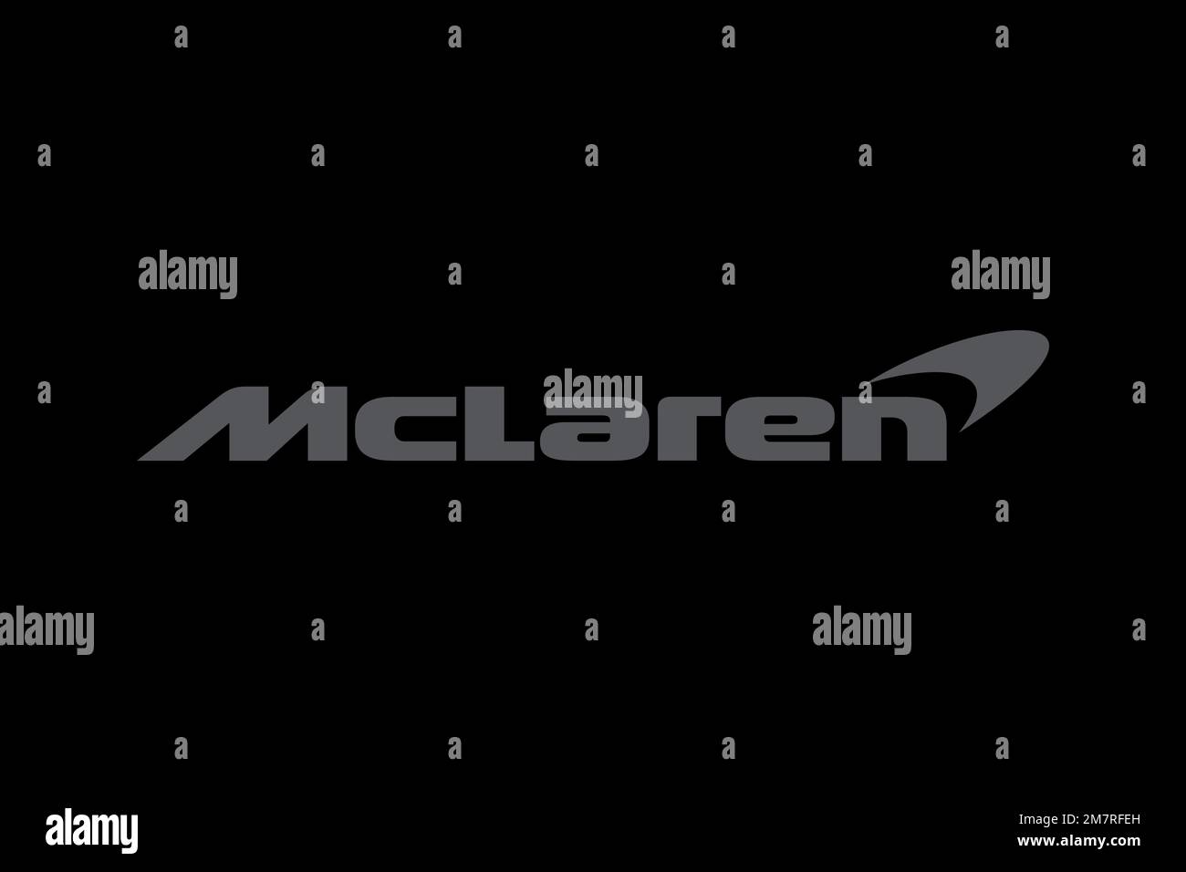McLaren Group, Logo, Black background Stock Photo - Alamy