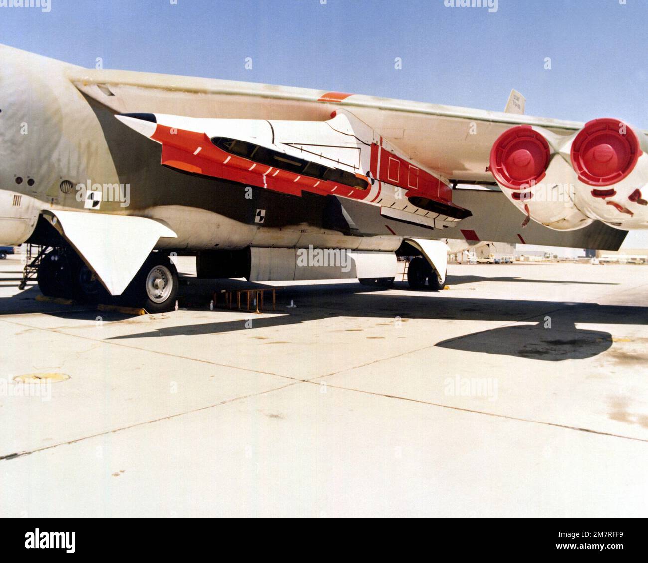 A View Of A B-52G Stratofortress Aircraft Pylon. Country: Unknown Stock ...