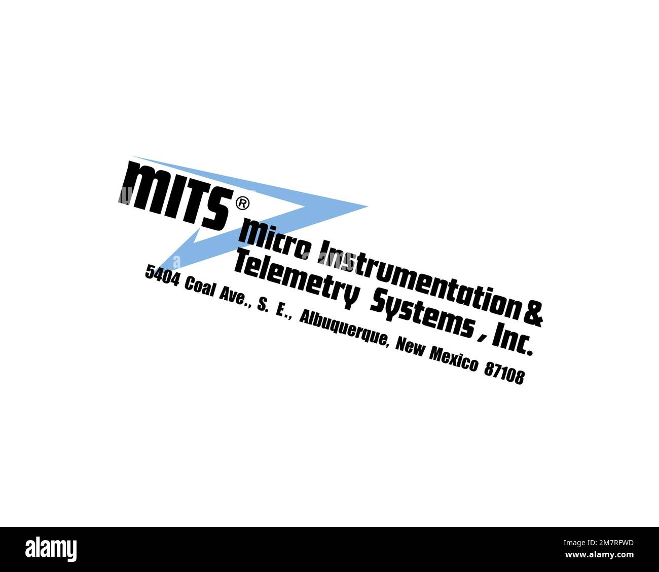Micro Instrumentation and Telemetry Systems, rotated logo, white