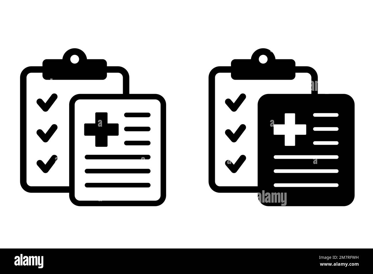 Medical card icon. Medical insurance sign. Medical record. Medical