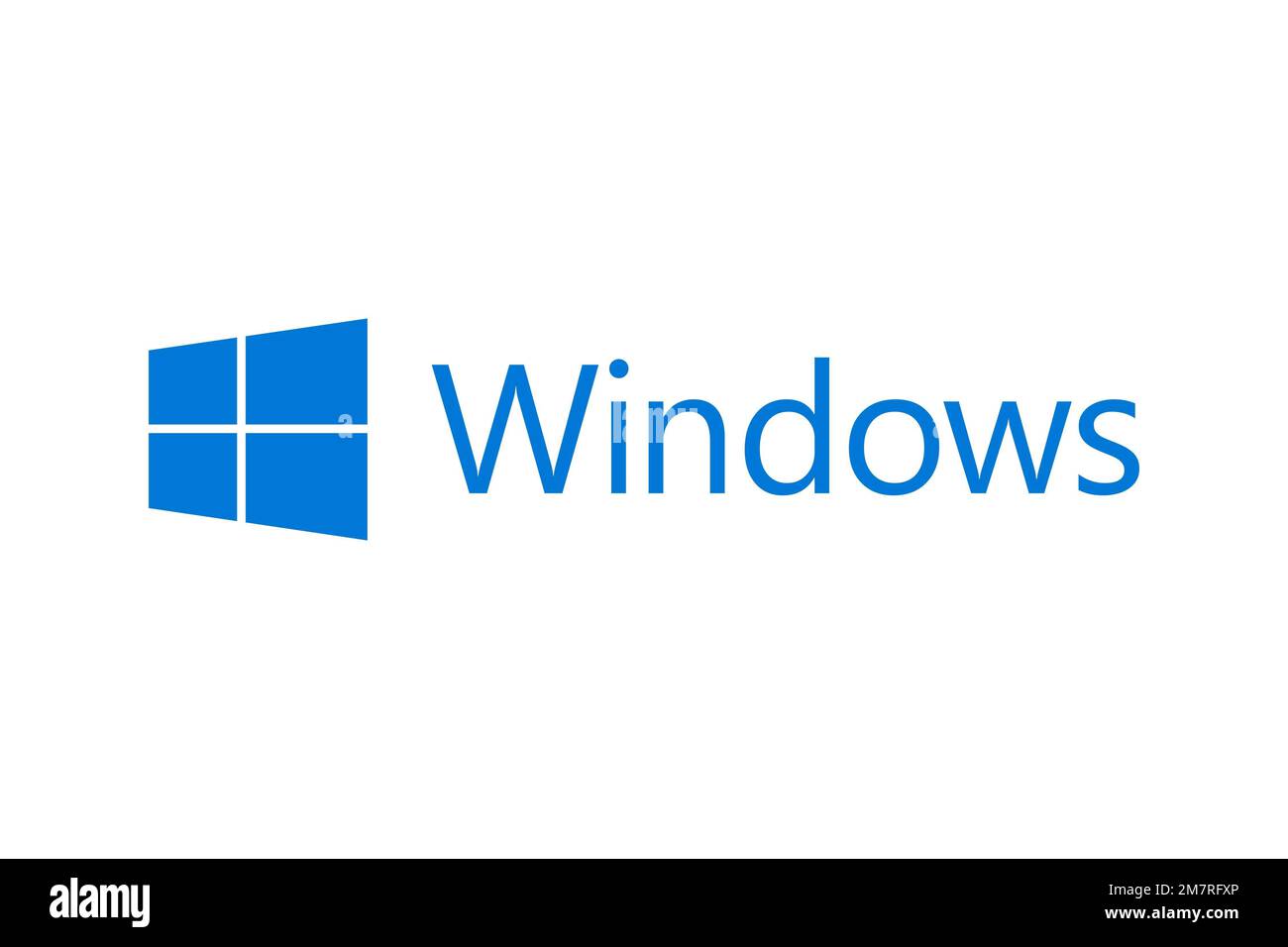 Microsoft Windows, Logo, White background Stock Photo - Alamy