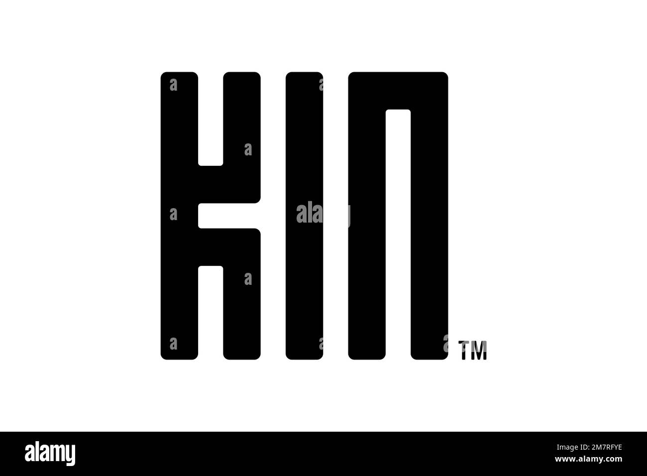 Microsoft Kin, Logo, White Background Stock Photo