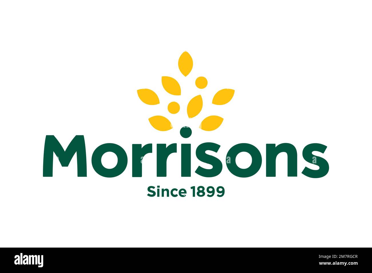 Morrisons, Logo, White Background Stock Photo