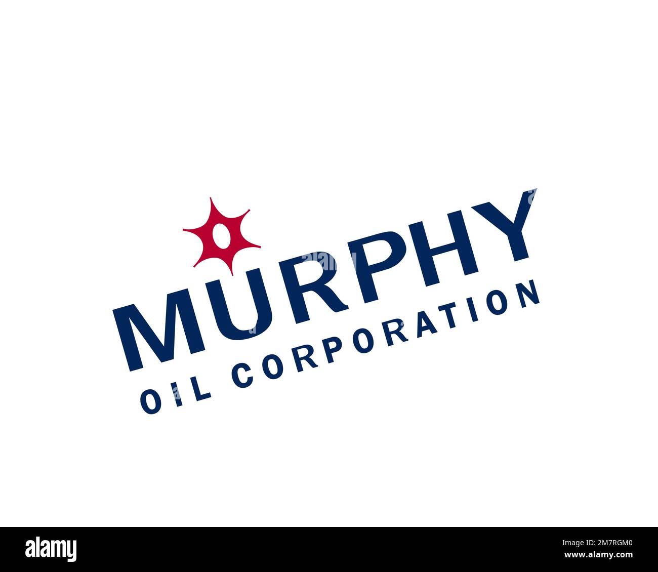 Murphy Oil, Rotated Logo, White Background Stock Photo - Alamy