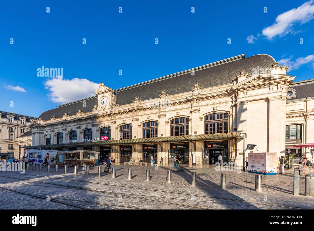 Main entrance of BordeauxSaintJean station in Bordeaux, Aquitaine