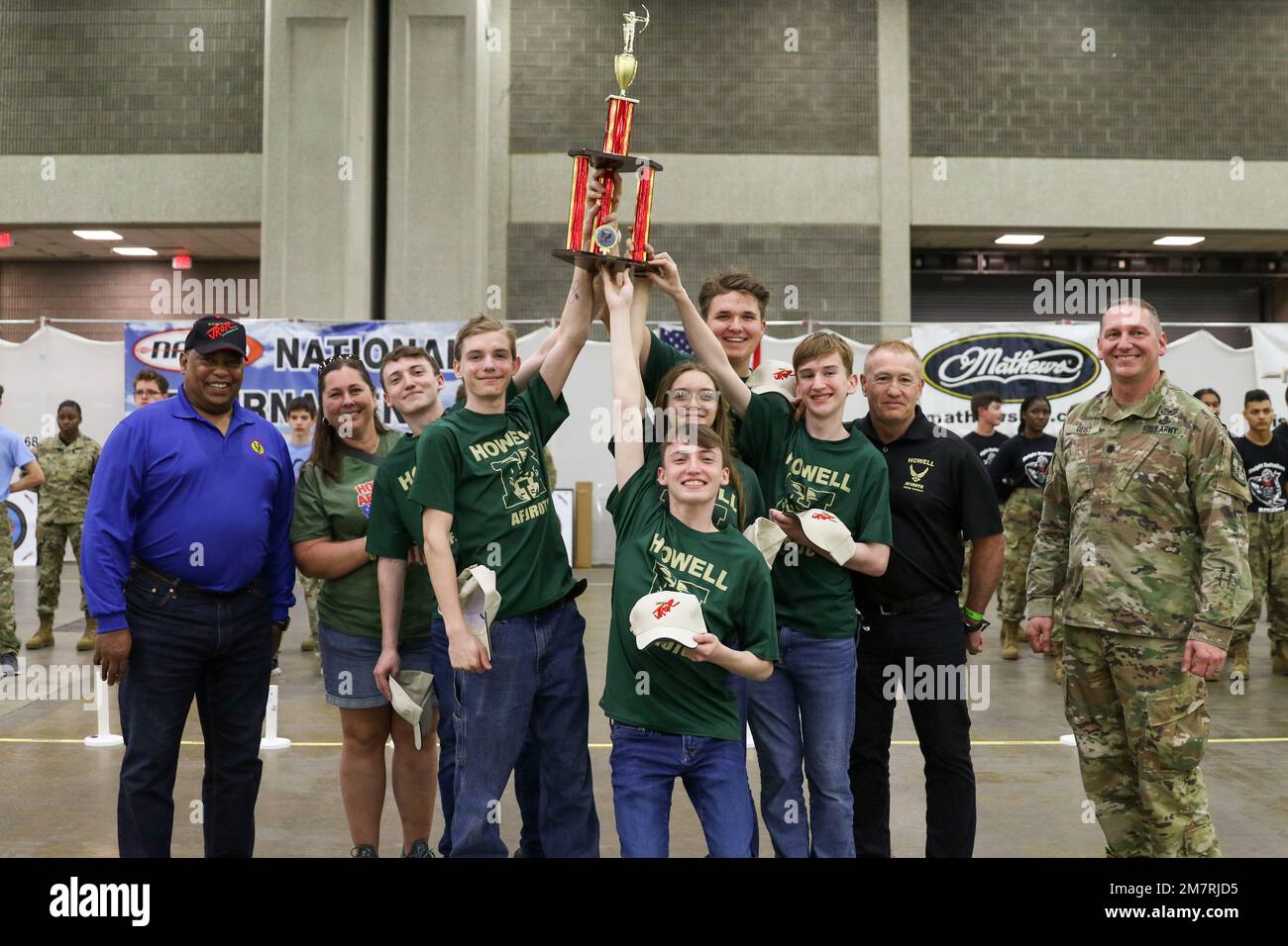Over 100 JROTC Cadets from 13 varioud high schools competed in the JROTC Eastern Championship