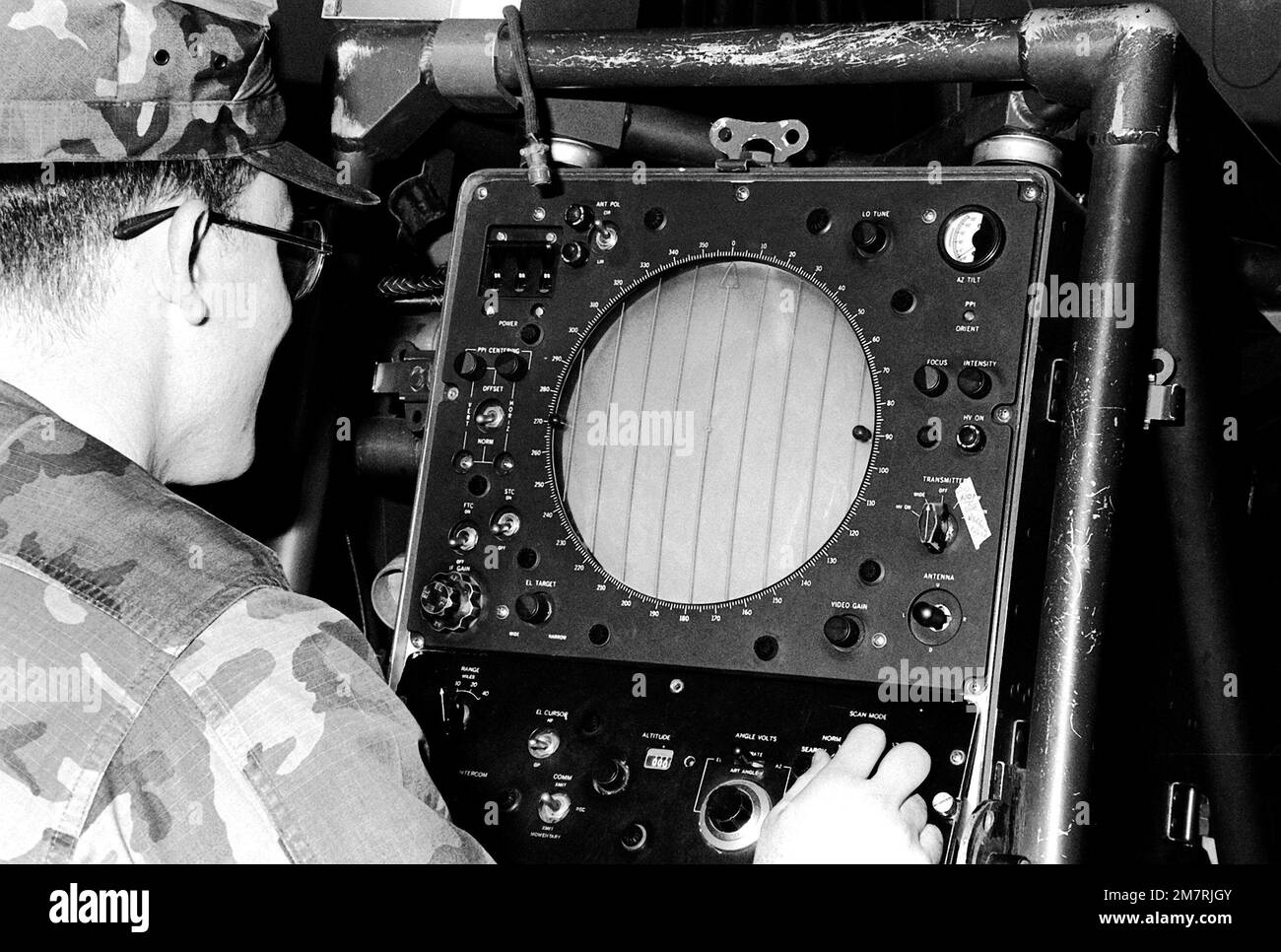 SSGT Richard Smith, radar chief, Marine Air Traffic Control Squadron