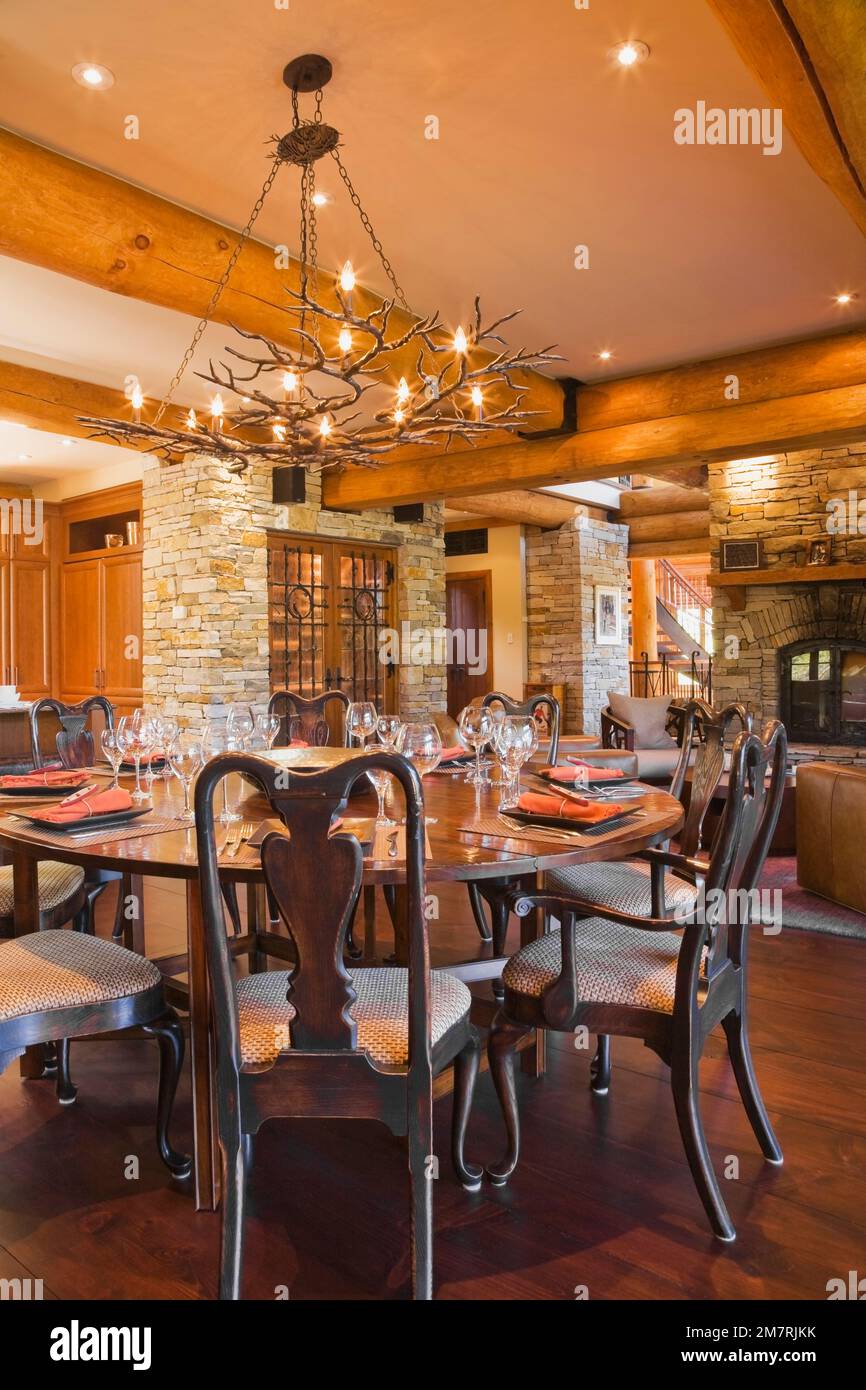 Wine Themed Dining Room