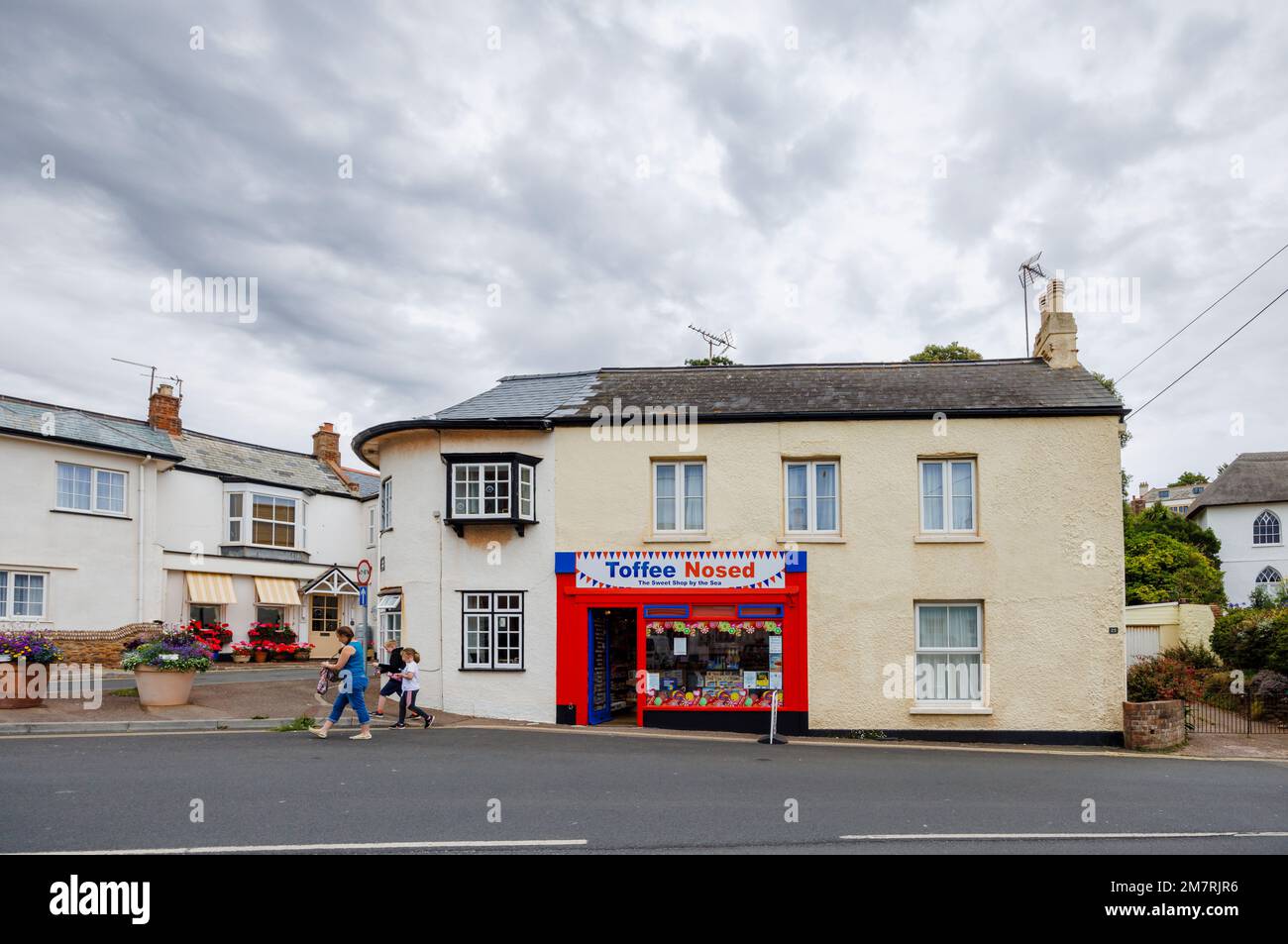 Toffee Nosed, a small traditional sweet shop in Budleigh Salterton, an
