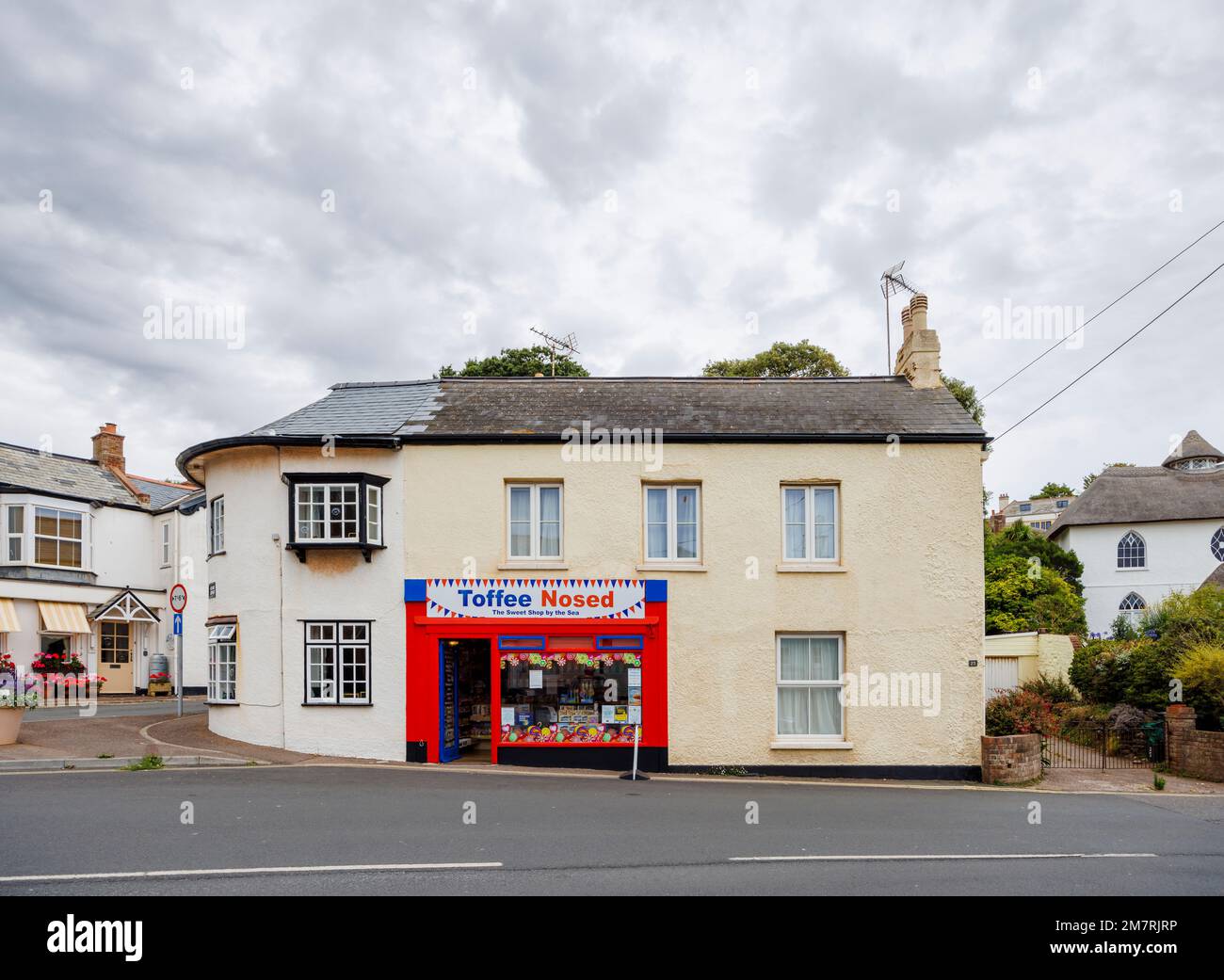 Toffee Nosed, a small traditional sweet shop in Budleigh Salterton, an
