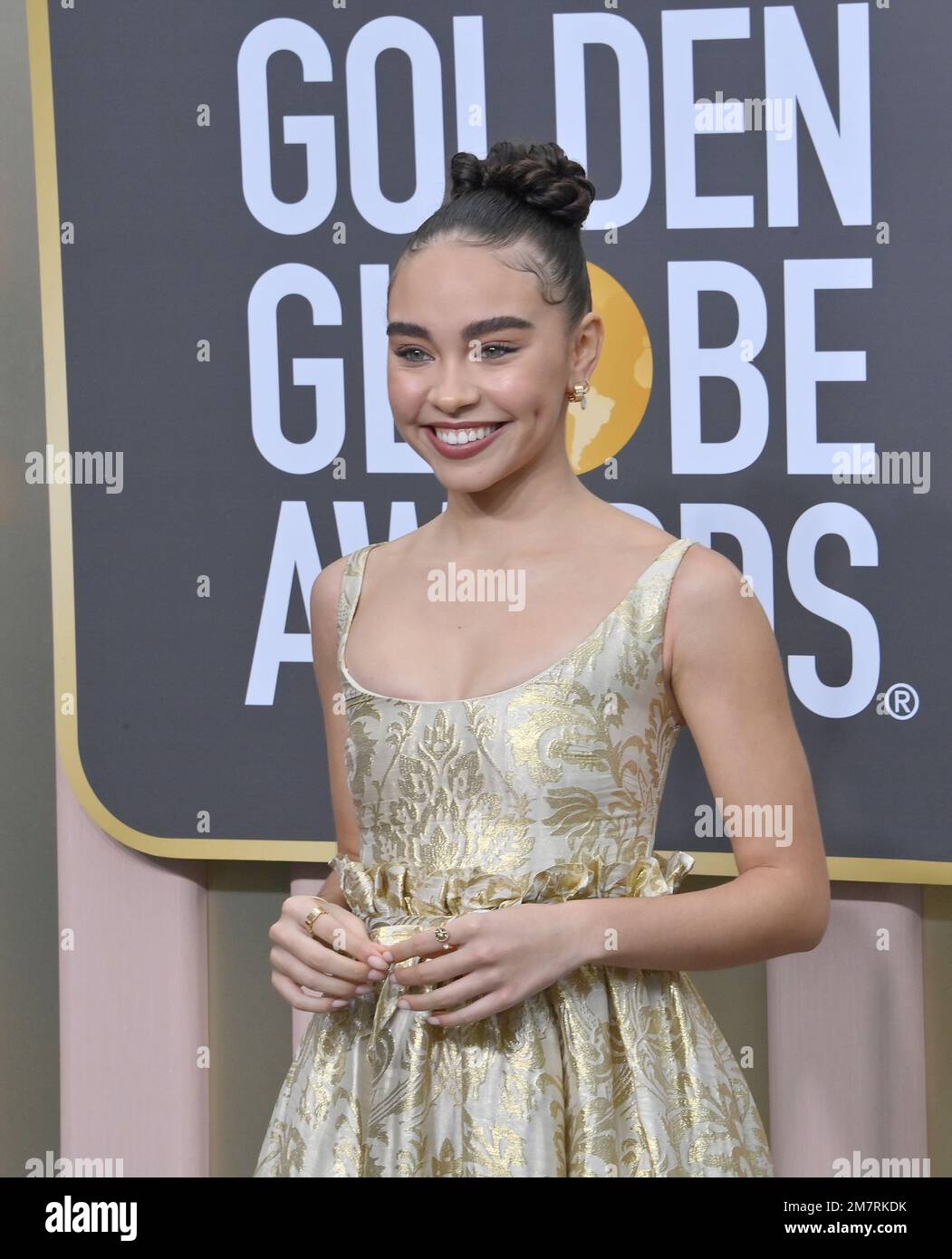 Beverly Hills, United States. 10th Jan, 2023. Bailey Bass arrives for the 80th annual Golden Globe Awards at the Beverly Hilton in Beverly Hills, California on Tuesday, January 10, 2023. Photo by Jim Ruymen/UPI Credit: UPI/Alamy Live News Stock Photo