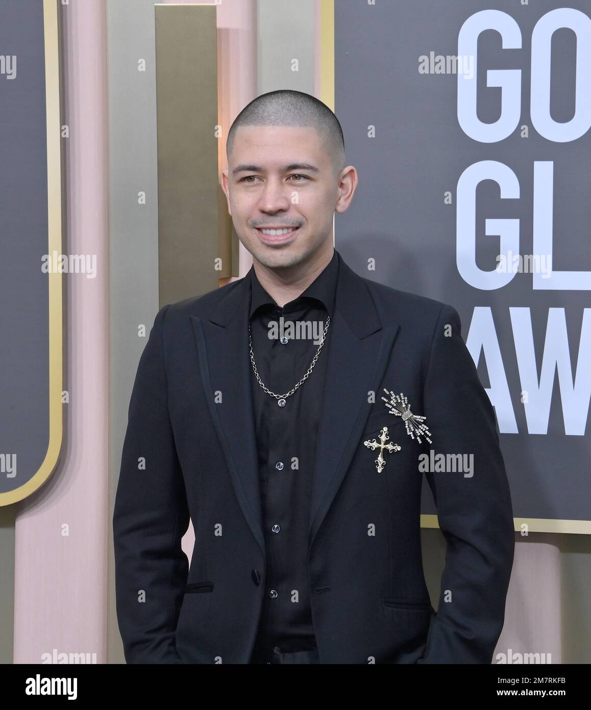 Beverly Hills, United States. 10th Jan, 2023. Noel Miller arrives for the 80th annual Golden 
